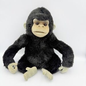 Kosung Gorrilla Stuffed Animal Plush Toy Zipper Pocket Chimp VTG‎ 1990 Grunts